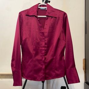 Magenta blouse